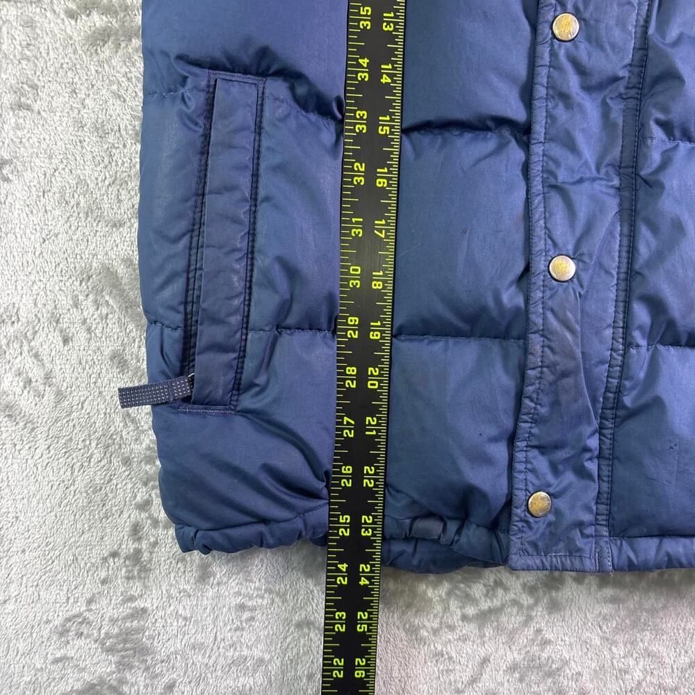 Patagonia Bivy Down Hoody Jacket Boys Large 12 Blue Puffer Full Zip Winter Coat - Picture 7 of 7